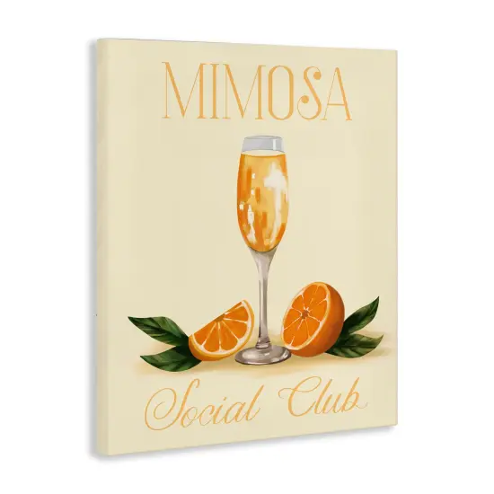 Stupell Industries Mimosa Social Club Canvas Wall Art Design by Hey Bre! Creative Studio {3}