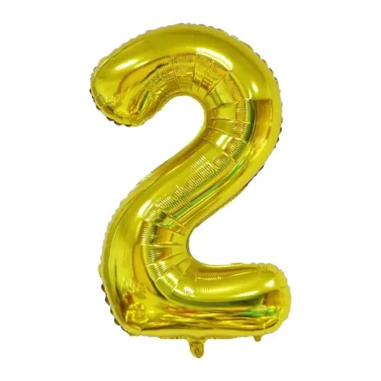 Golden Number Balloon Foil Balloon F07M1-78-2 {1}