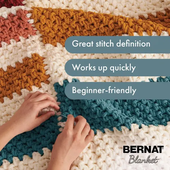 Bernat Blanket Big Ball Yarn 24 Pack-Tourmaline {3}