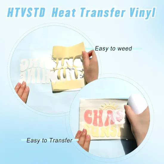 Color Changing HTV Heat Transfer Vinyl - 6Pcs {2}