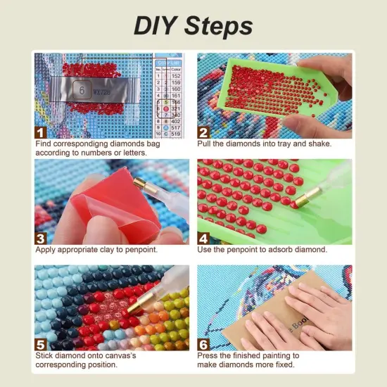 Woman 5D Diamond Painting Kits for Beginner {5}