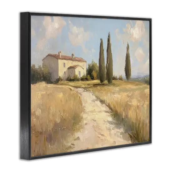 Stupell Industries Country Villa Path Framed Giclee Design by Petal Prints Design {3}
