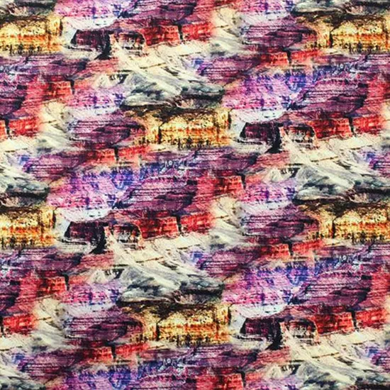 Sandstone Texture Printed Spandex {2}