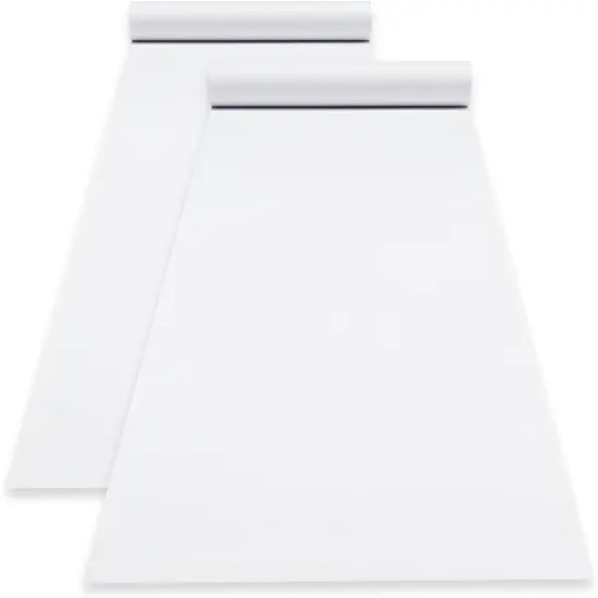 17 inches - 3 Pack Deluxe Easel Paper Roll Replacement(White) {3}