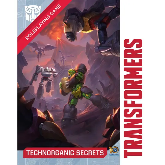 Renegade Games: Transformers Roleplaying Game: Technorganic Secrets Sourcebook - Expansion Hardcover RPG Book, Fan Favorite Characters, Ages 14+ {4}