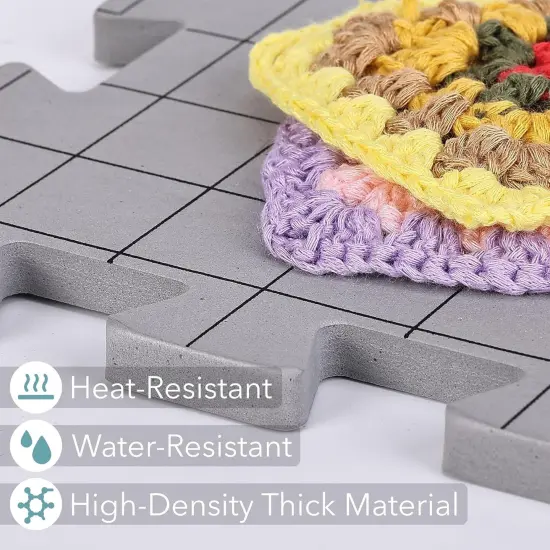 Interlocking Blocking Mats, 12&rdquo;x12&rdquo;, 4 Pack {3}