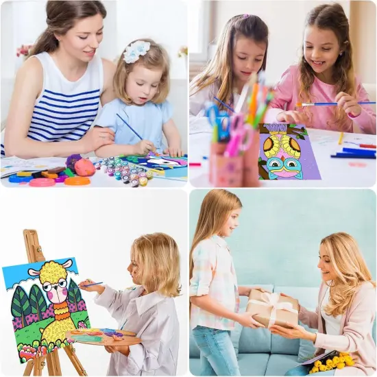 4 Pack Animal Paint by Number Kit for Kids {5}