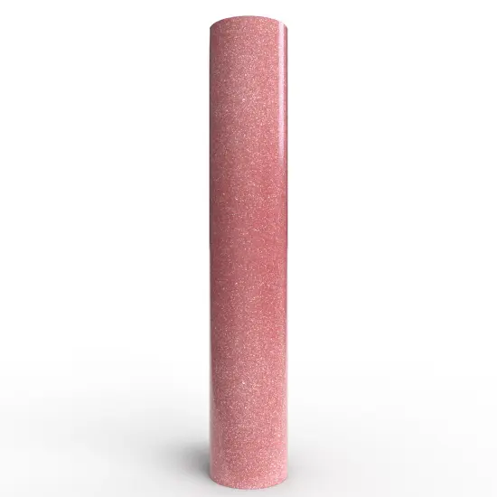 Siser&reg; EasyPSV&reg; Glitter Permanent Adhesive Vinyl by Avery Dennison&reg;, 12" x 60" Rose Gold {1}