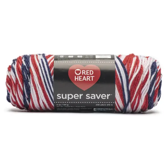 Red Heart Super Saver Yarn 24 Pack-Americana {3}