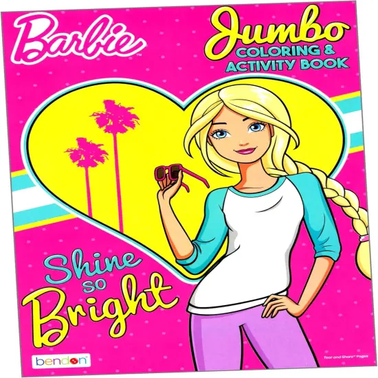 Barbie Sticker Activity Set Includes Barbie Stickers, Barbie Coloring Book {3}