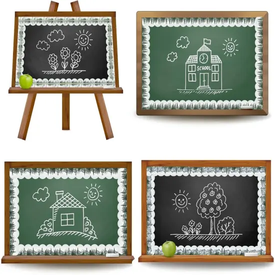 69Ft Watercolor Forest Bulletin Board Borders - 60Pcs {4}