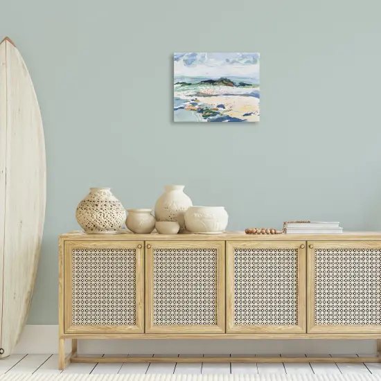 Stupell Industries Shoreline Dreams Abstraction Canvas By Melissa Wang {8}