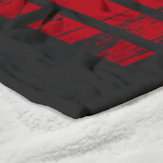 Hasbro GI Joe Symbols Silk Touch Sherpa Throw Blanket Arashikage Clan {5}