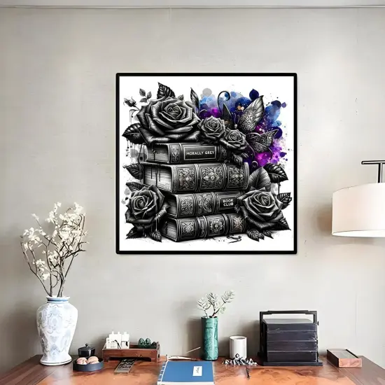 Black Book Diamond Art Kits for Adults Beginner {2}