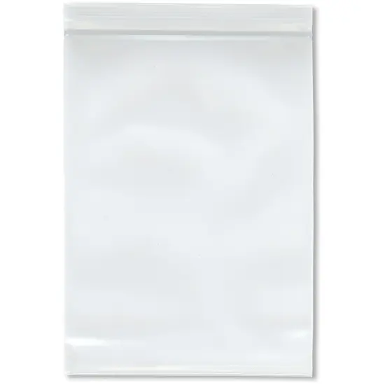 Plymor 6" x 8" (Pack of 100), 8 Mil Extra Thick Heavy Duty Zipper Reclosable Plastic Bags {1}