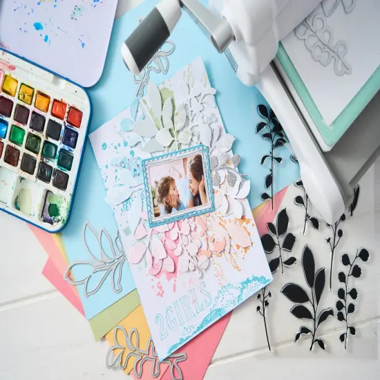 Sizzix Framelits Die Set By 49 And Market -Fine Stems 02 {5}