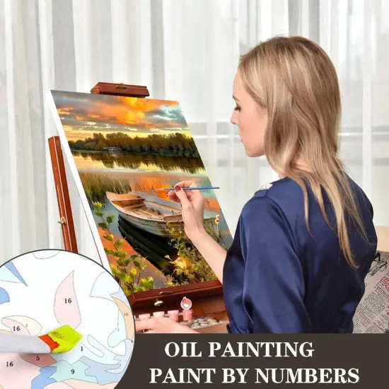 Sunset Beach Paint by Numbers kit for Adults ( 8x12in) {3}