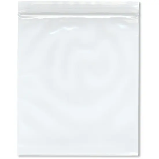 Plymor 7" x 8" (Pack of 100), 6 Mil Industrial Duty Zipper Reclosable Plastic Bags {1}