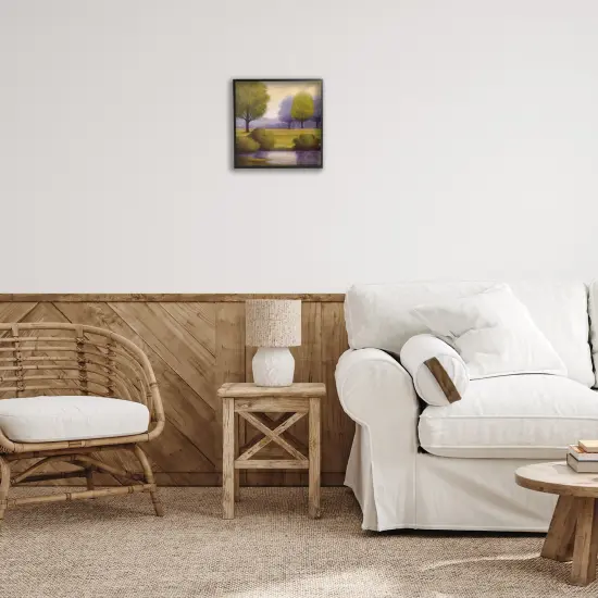 Stupell Industries Lavender Sunrise Countryside Framed Giclee By Gregory Williams {8}