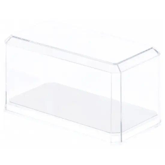 Pioneer Plastics 164CD Clear Plastic Display Case for 1:64 Scale Cars (Mirrored), 3.5" W x 1.625" D x 1.75" H (Mailer Box) {1}