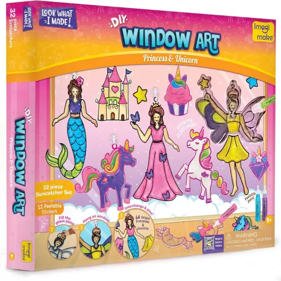 Window Art Princess & Unicorn {1}