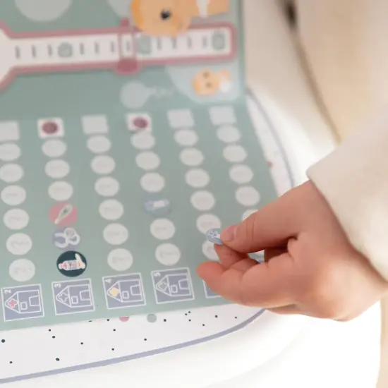 Smoby: Baby Childcare Center - Pastel - 24 Medical Toy Accessories, Pediatrician Doctor Roleplay, Doll Care, Interactive Pretend Play Set, Kids Age 3+ {3}