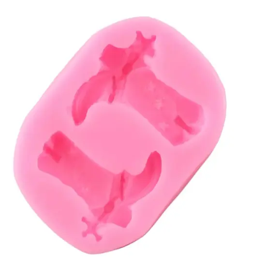 3D BootCowboy Boot Silicone Molds {5}