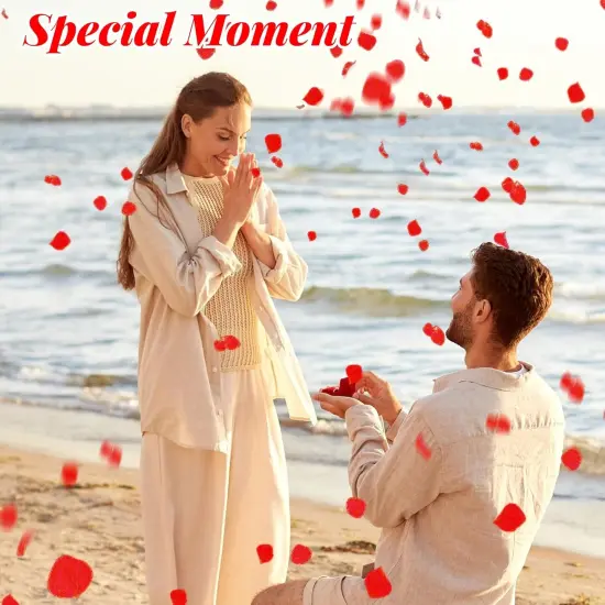 1500+ Real Dried Red Hydrangea Flower Petals - 1.06 oz Natural Preserved Petals for Wedding {5}