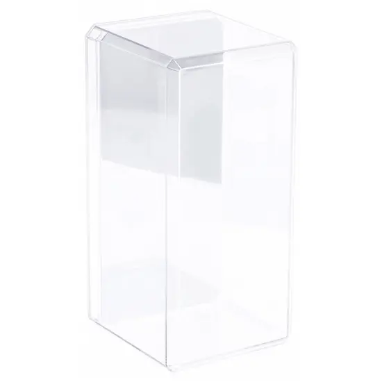 Pioneer Plastics 084CD Clear Plastic Display Case for 1:32 Scale Cars (Mirrored), 8" W x 3.75" D x 3.5" H (Mailer Box) {3}