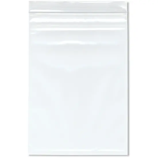 Plymor 7" x 10" (Pack of 100), 4 Mil Heavy Duty Zipper Reclosable Plastic Bags {1}