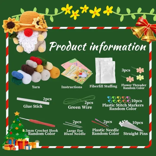 Crochet Starter Kits with Step-by-Step Tutorials Videos {2}