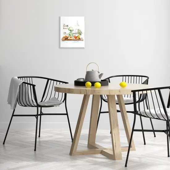 Stupell Industries Alien Cooking in Kitchen Wall Plaque Design by Lil' Rue {2}