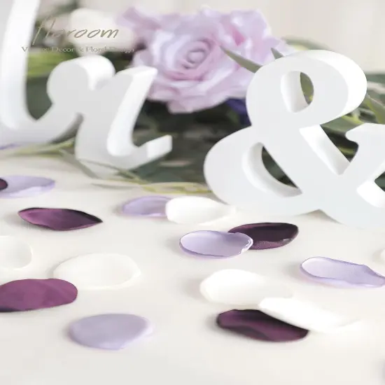 300pcs Faux Rose Petals (Charming Lilac) {5}