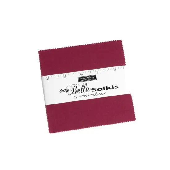 Bella Solids 5" Square Pack (Charm Pack) in Cozy by Moda for Moda (9900PPC) {1}