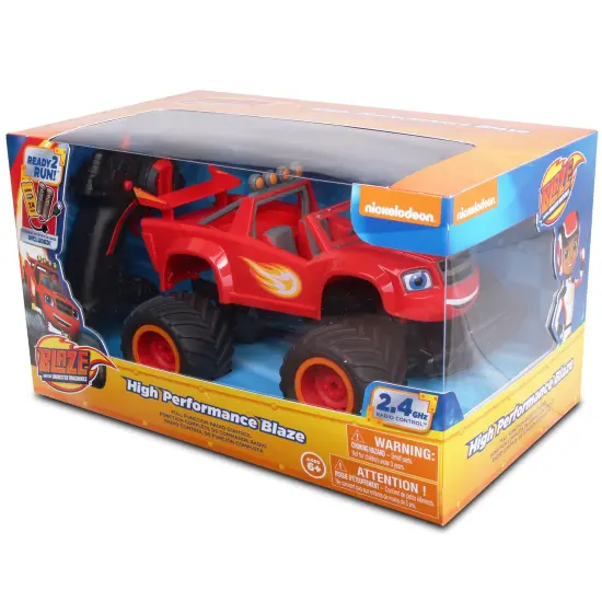 NKOK Blaze And The Monster Machines RC: High Performance Blaze - Nickelodeon, Remote Control Offroad Monster Truck {4}