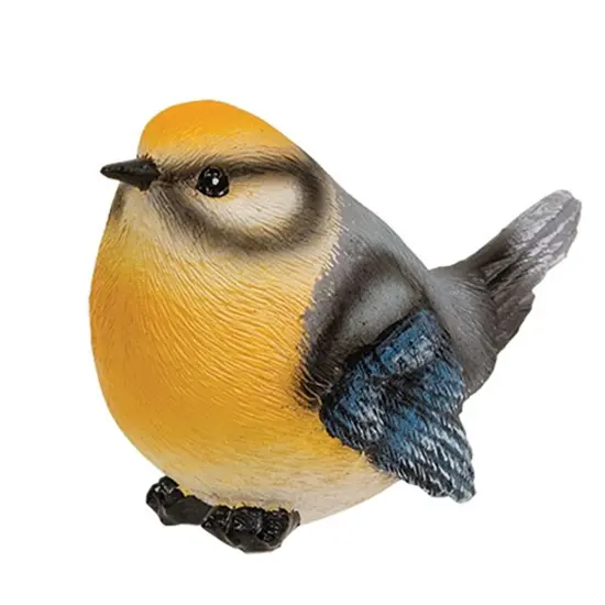 3 Asstd. Mini Resin Bird Figurines Colorful Decorative Birds for Home Decor {4}