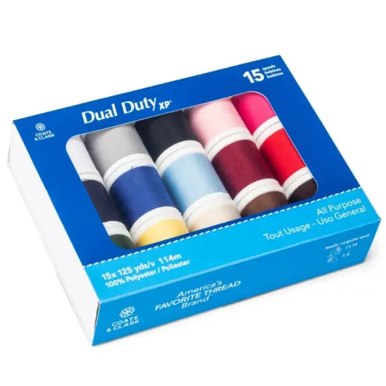Coats & Clark Dual Duty XP General Purpose Thread Box 15/Pkg {3}