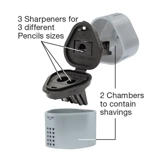 Faber-Castell Trio Pencil Sharpener {4}