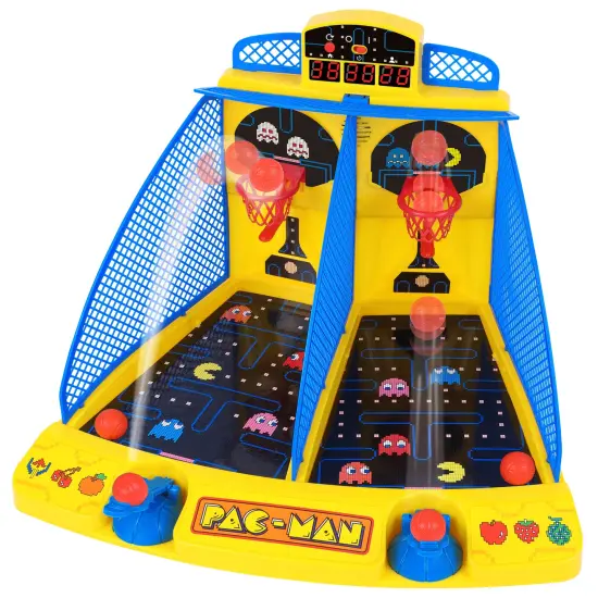 Pac-Man: Arcade Basketball - Premium Series, Lights & Sounds, Sports Shooting Tabletop Game, LED Scoreboard, Licensed, Adults & Kids 6+, 1-2 Players {3}