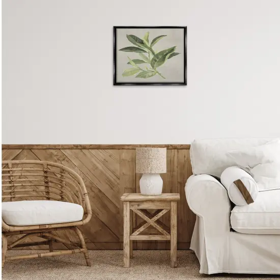 Stupell Industries Green Tea Plant Leaf Floating Frame Design by Lanie Loreth {2}