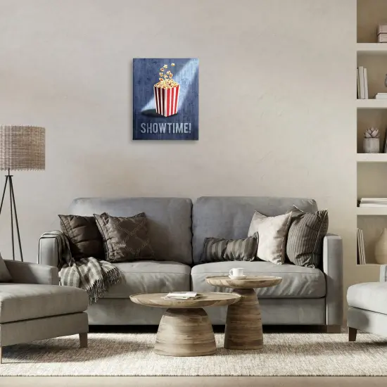 Stupell Industries Showtime Movie Night Popcorn Canvas By Susan Arnot {2}