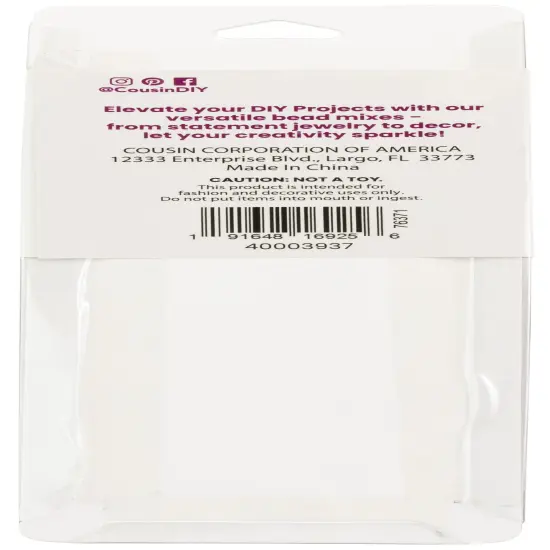 CousinDIY FLORAL ALPHA BEAD MIX-COUSIN FLORAL ALPHA BEAD MIX {3}