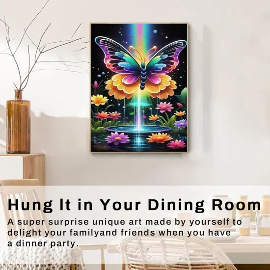 Butterfly Diamond Painting Kits for Adults-Butterfly Diamond Art Kits for Adults {2}