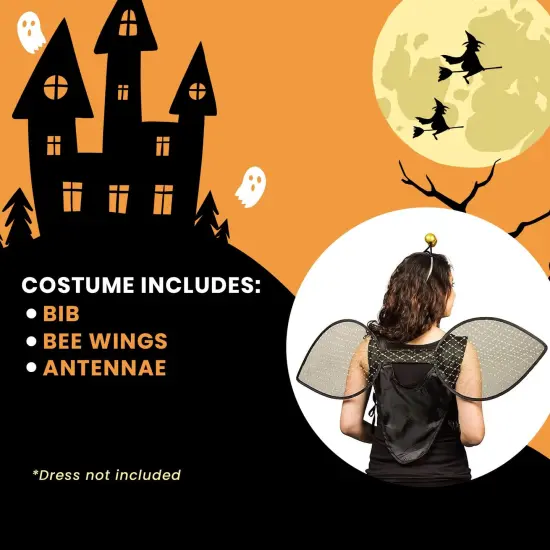 Bumblebee Women's Costume Accessory Set {4}