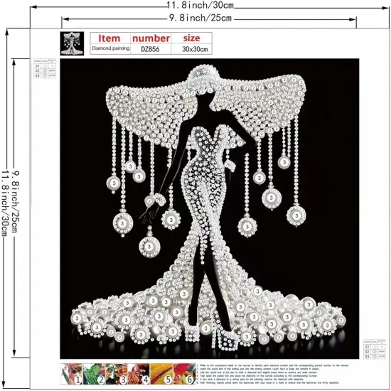 Goddess Special Shape Diamond Art Painting Kits for Beginners {4}