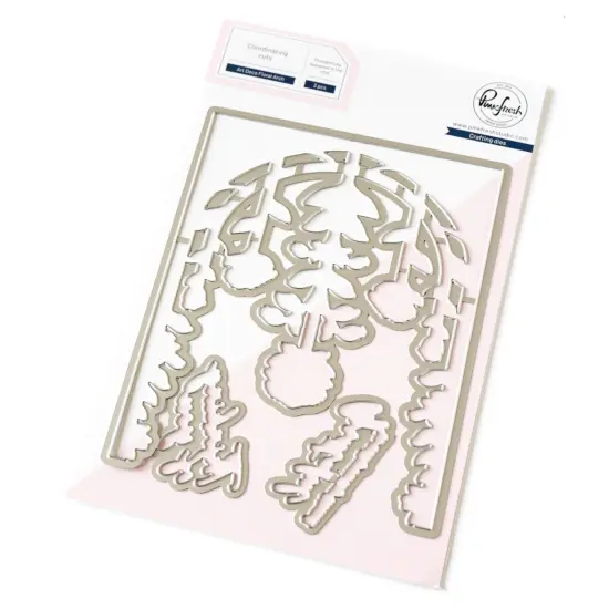 Pinkfresh Studio Die Set -Art Deco Floral Arch {1}