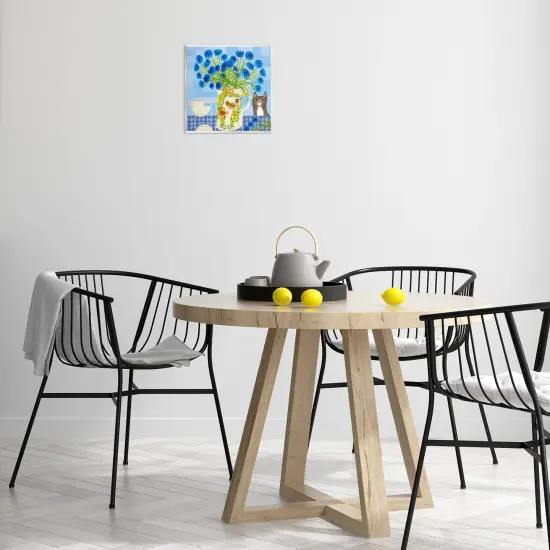 Stupell Industries Whimsical Jug of Cornflowers Wall Plaque Design by Kay Widdowson {3}