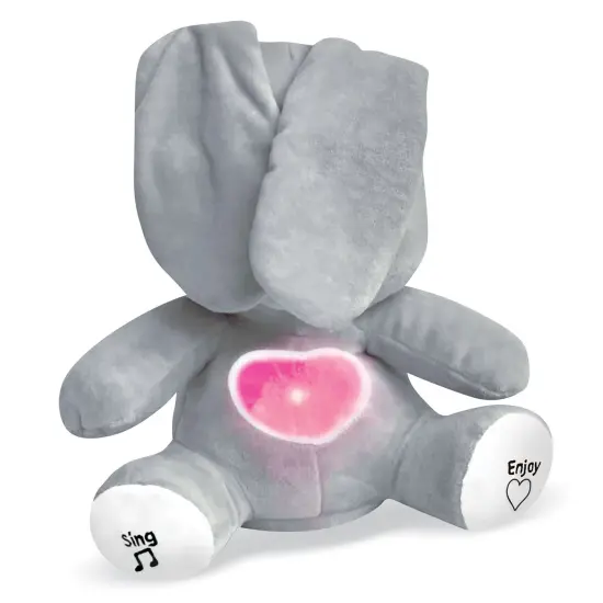 Collections Etc Musical Floppy Eared Peek-a-Boo Bunny with Lights and Sounds {4}