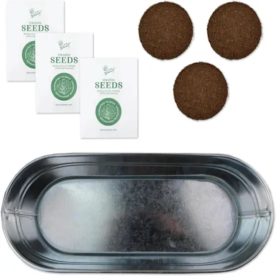 Seeds Margarita & Mojito Windowsill Garden Grow Kit | Herb, Plant, Flower Starter Kit for Kids & Adults | Guaranteed to Grow | Best Indoor Grow Your Own Plant Gardening Gift {3}