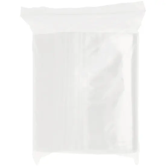 Plymor 8" x 10", 4 Mil with Hang-Hole Heavy Duty Zipper Reclosable Plastic Bags {4}